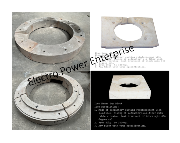 Induction Furnace Refractory Top Bottom