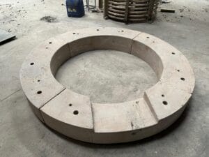 Steel Frame or Cradle Type Furnace Top
