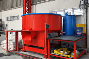 Mixer for Refractory top and bottom