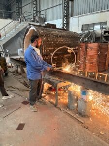 FURNACE BUSBAR REPAIR