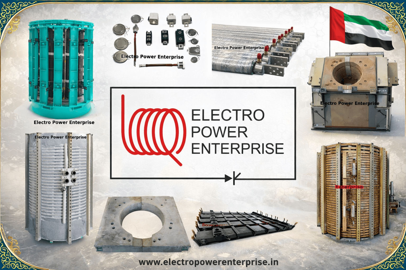 🇦🇪 Complete Technical Guide to Induction Furnace Spare Parts in UAE Industries